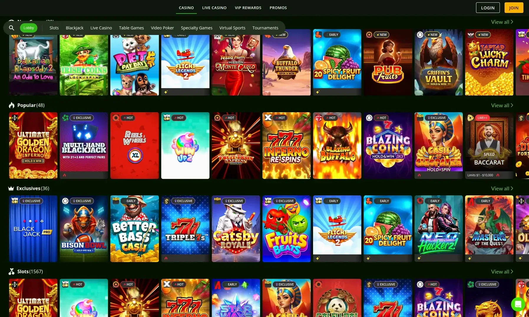 Cosmo Casino Bonus Übersicht